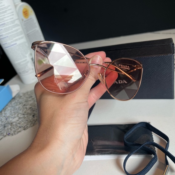 Prada Pink Rose Sunglasses - Picture 10 of 10